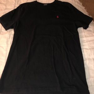 black polo tshirt